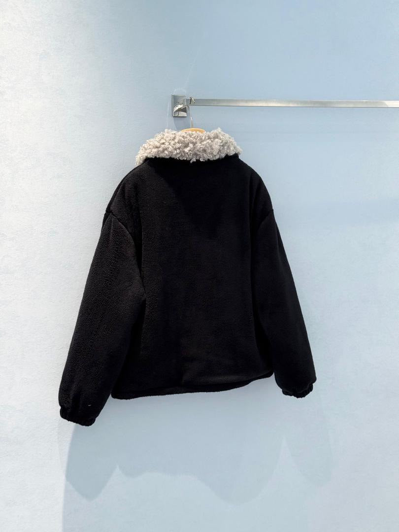Cropped Fleece Jacket