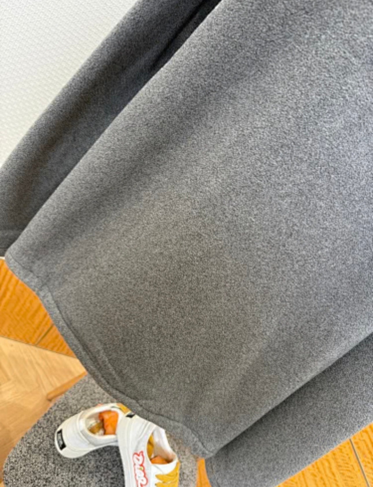 GREY FLEECE ZIP JACKET