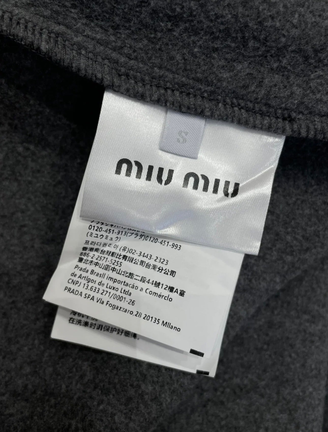 GREY FLEECE ZIP JACKET