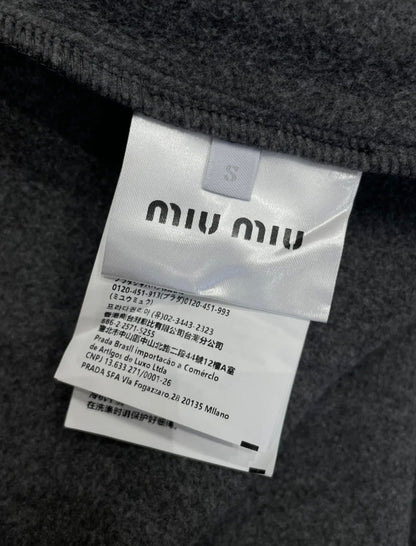 GREY FLEECE ZIP JACKET