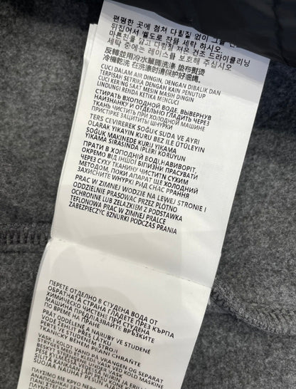 GREY FLEECE ZIP JACKET