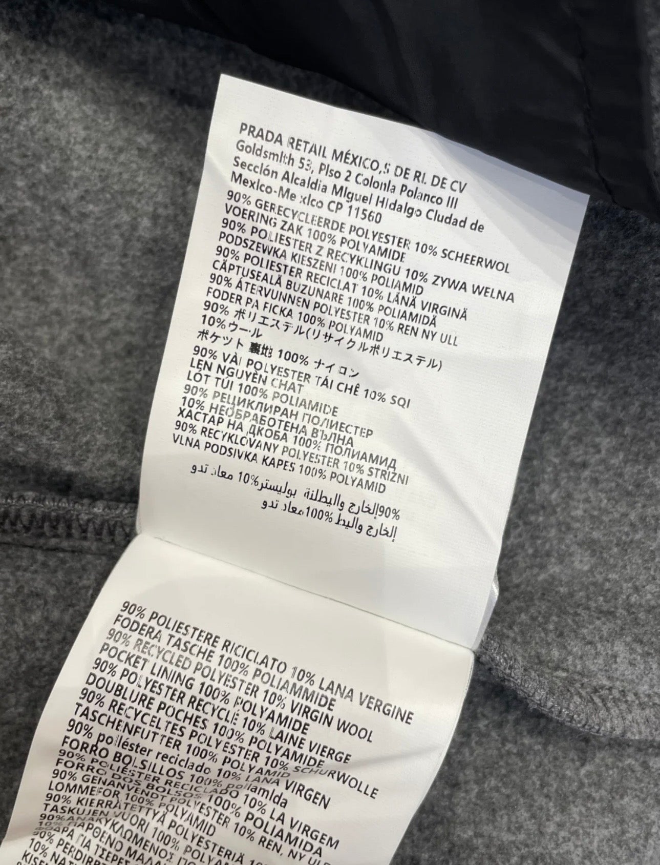 GREY FLEECE ZIP JACKET