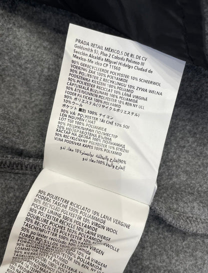 GREY FLEECE ZIP JACKET