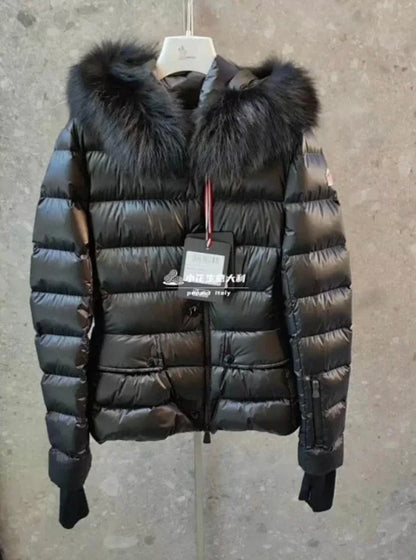 FUR-COLLAR DOWN JACKET
