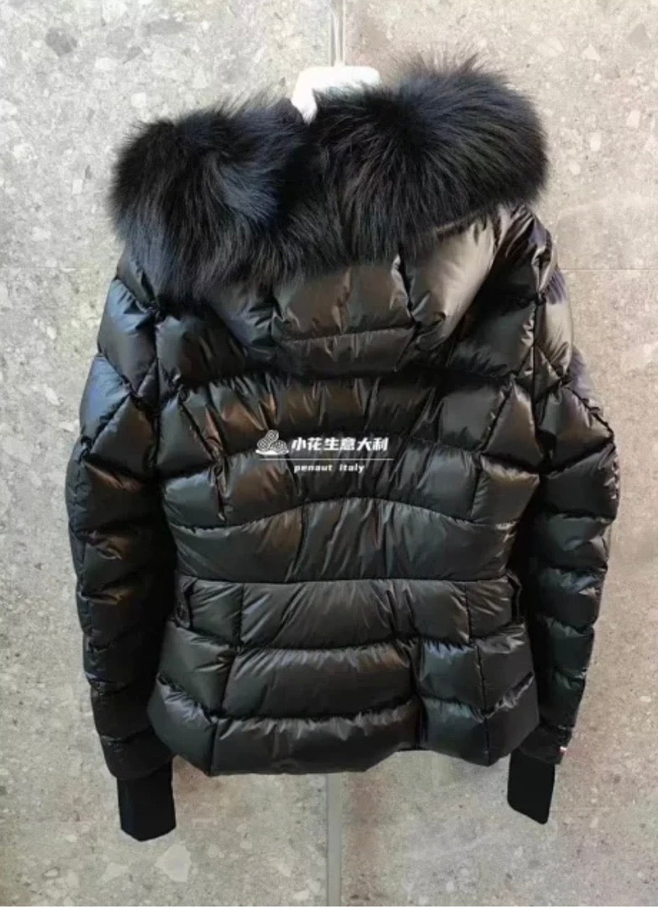FUR-COLLAR DOWN JACKET