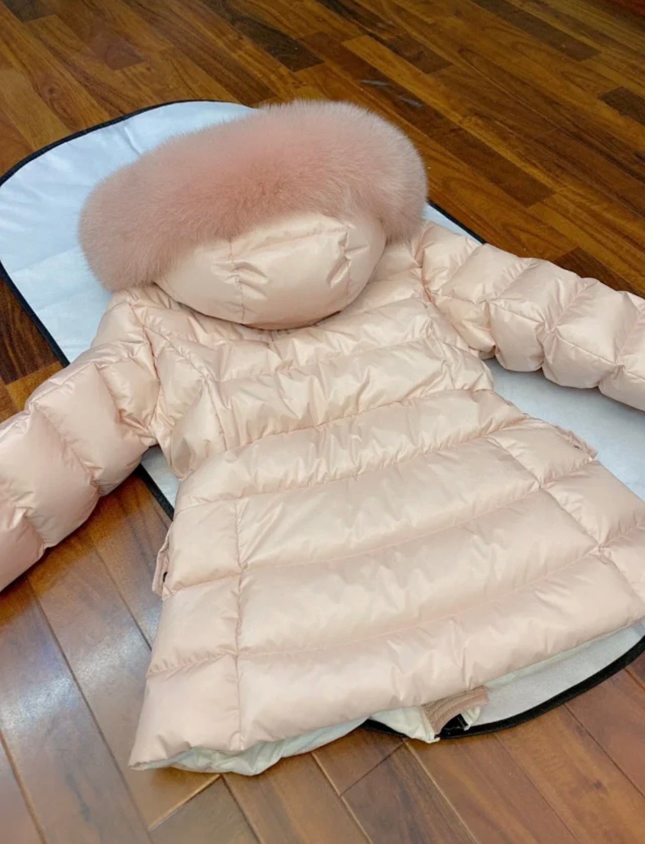 FUR-COLLAR DOWN JACKET