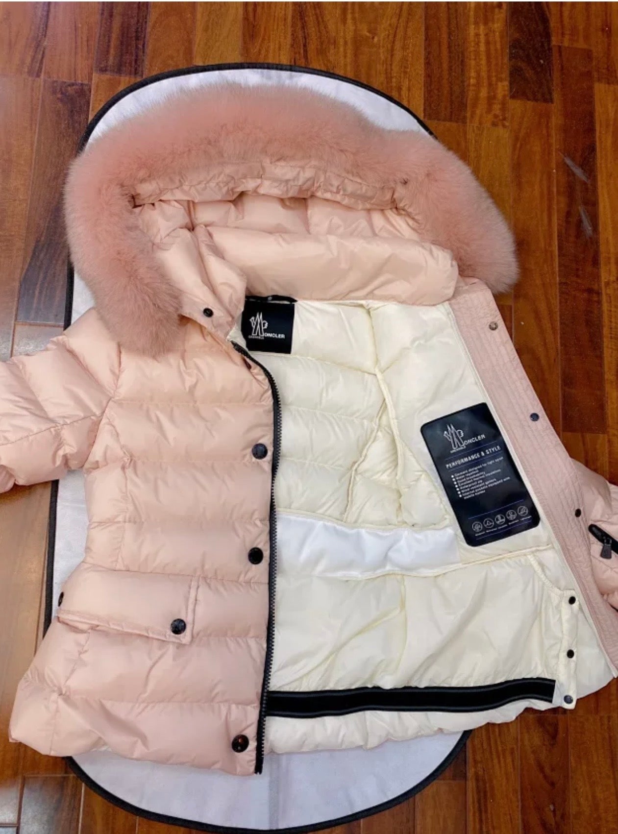 FUR-COLLAR DOWN JACKET