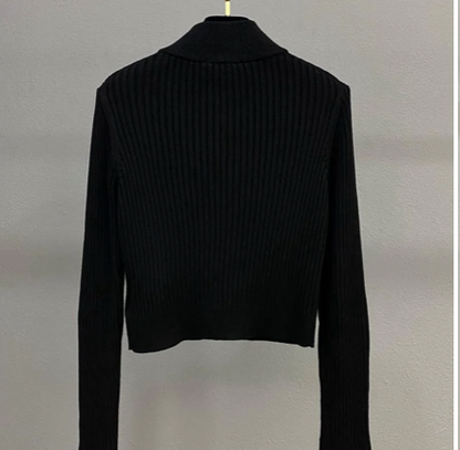 RIBBEZ ZIP-UP KNIT JACKET