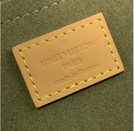 VINTAGE DENIM SHOULDER BAG GREEN