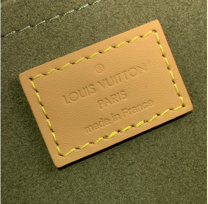 VINTAGE DENIM SHOULDER BAG GREEN