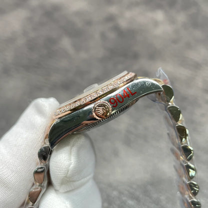 Gold Mother-of-Pearl Dial Watch 31 mm