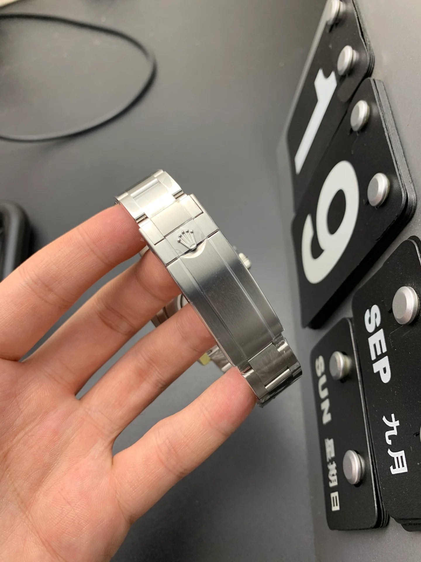 Green Dial Automatic Watch 40 mm