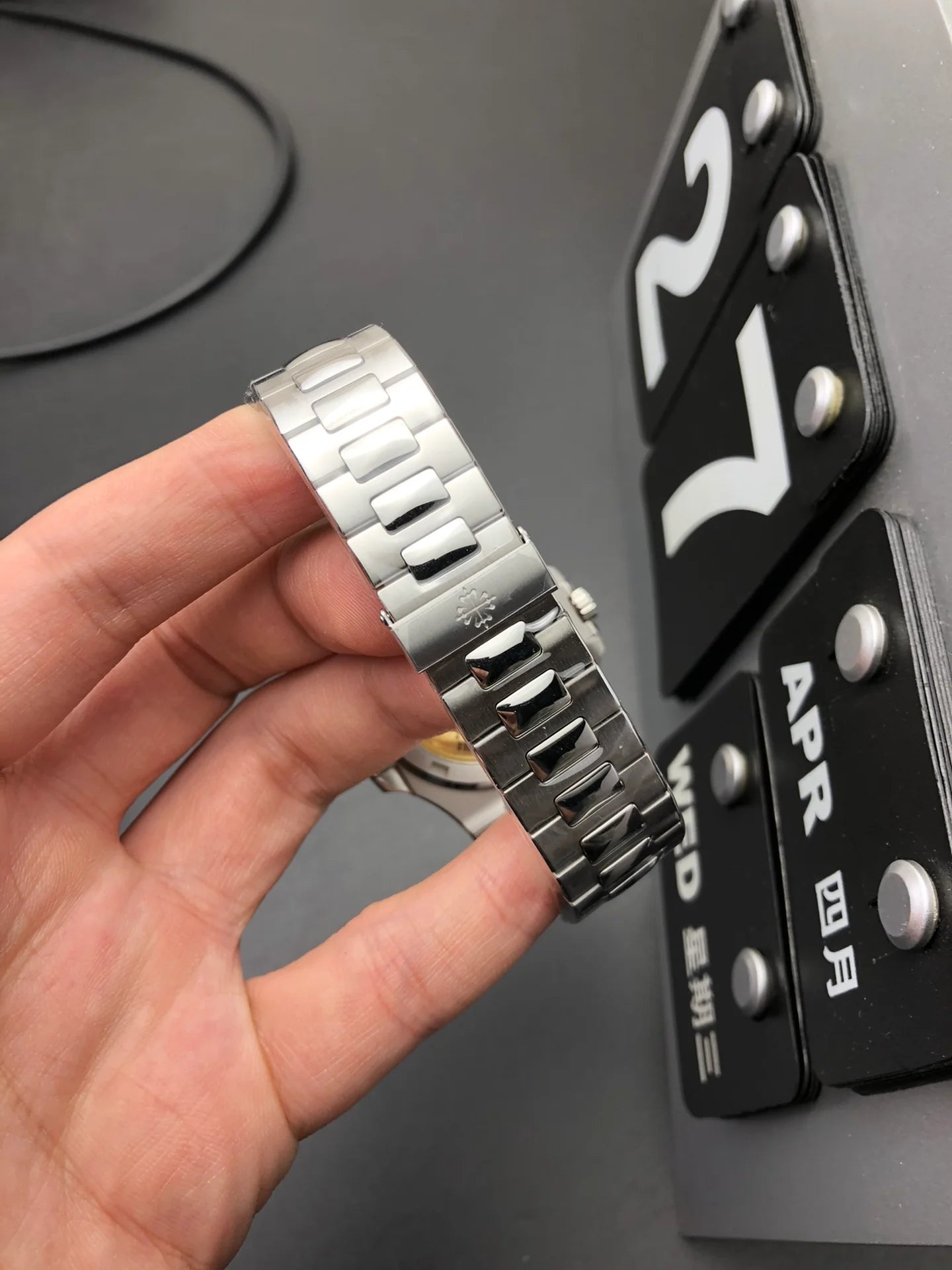 Ice Blue Dial Stainless Steel Watch 40 mm