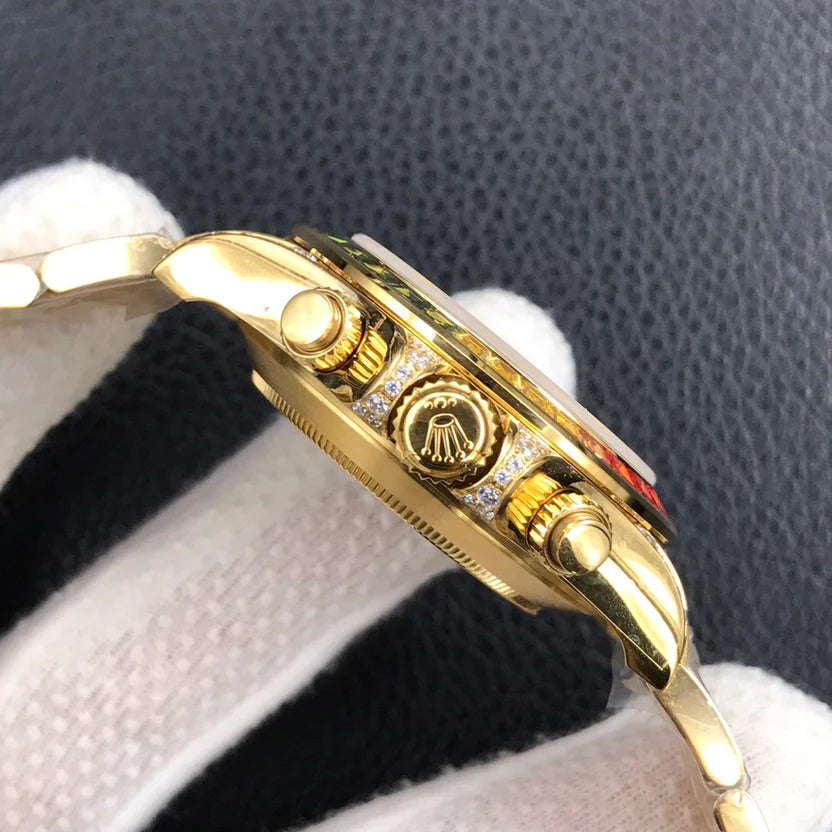 Rainbow Crystal Chronograph 40 mm