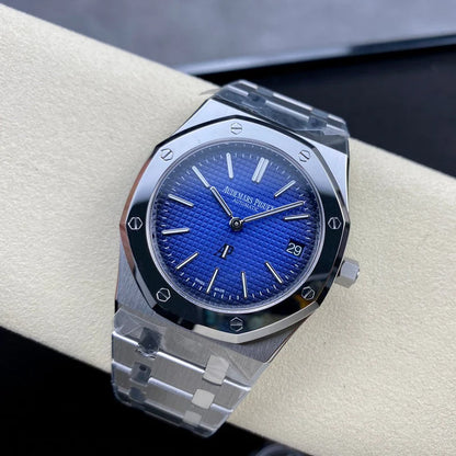 Blue Smoke Dial Automatic Watch 39 mm