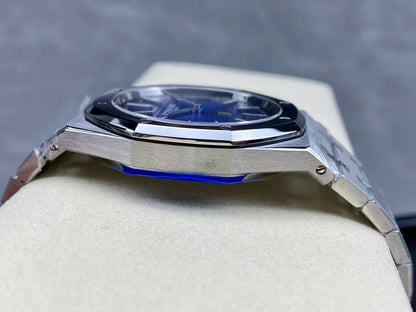 Blue Smoke Dial Automatic Watch 39 mm