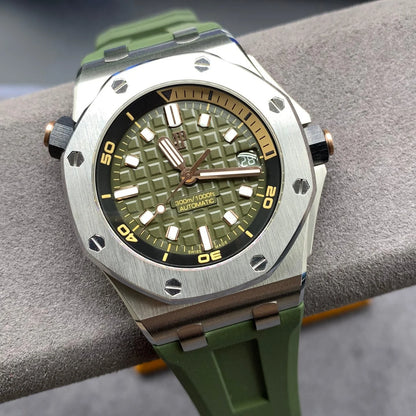 Green Diver Automatic Watch 42 mm