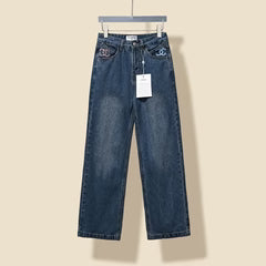 CC Straight Denim Jeans