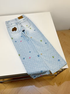 Straight Denim Jeans