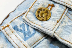 Straight Denim Jeans