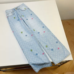 Straight Denim Jeans