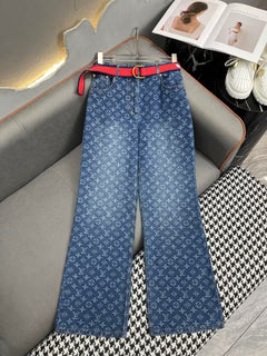 Straight Denim Jeans