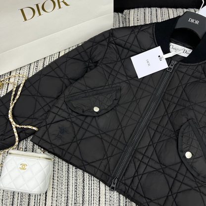 DIAMOND QUILTED DOWN JACKET