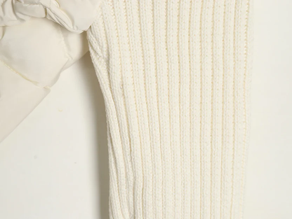 DIAMOND PATCHWORK DOWN JACKET