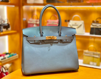 30 TOGO BLUE WITH PALLADIUM HARDWARE