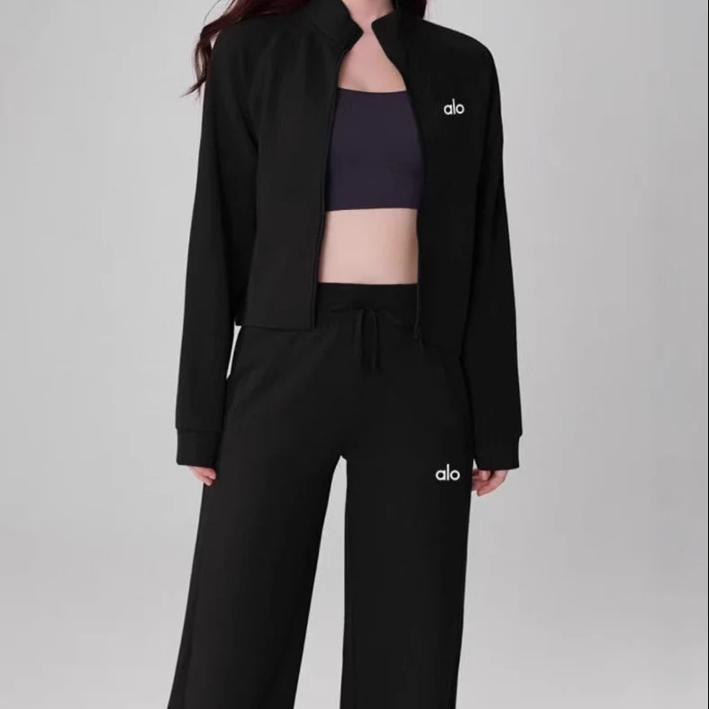 HIGH NECK ZIP-UP JACKET