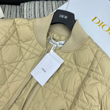 DIAMOND QUILTED DOWN JACKET