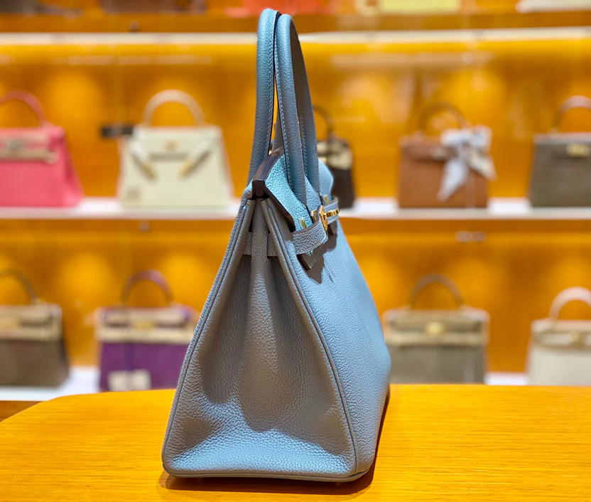 30 TOGO BLUE WITH PALLADIUM HARDWARE