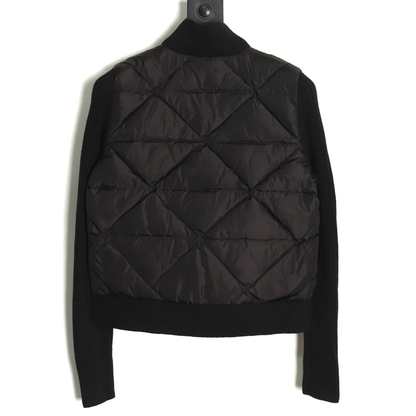 DIAMOND PATCHWORK DOWN JACKET