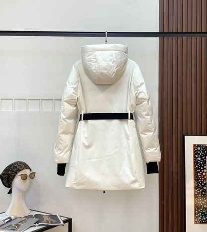 WHITE GOOSE DOWN JACKET