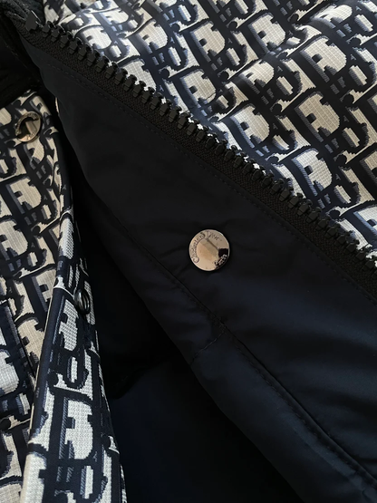 REVERSIBLE COTTON JACKET WITH ELASTIC WAIST