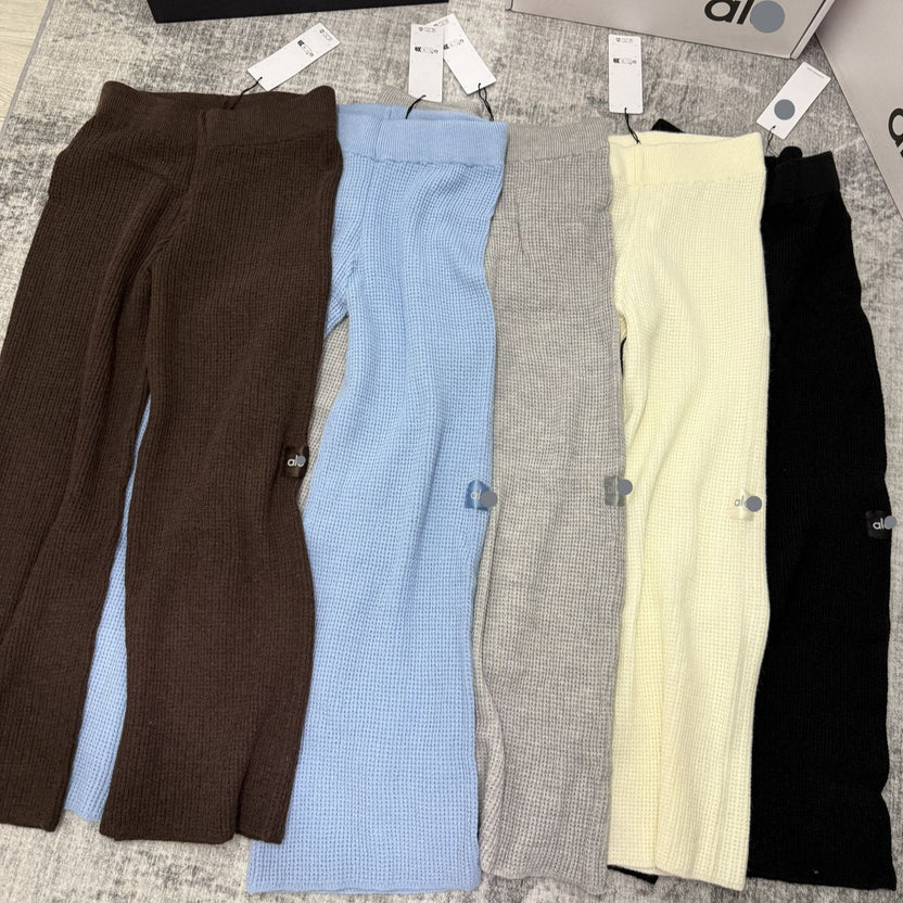 WAFLE KNIT LOUNGE PANTS