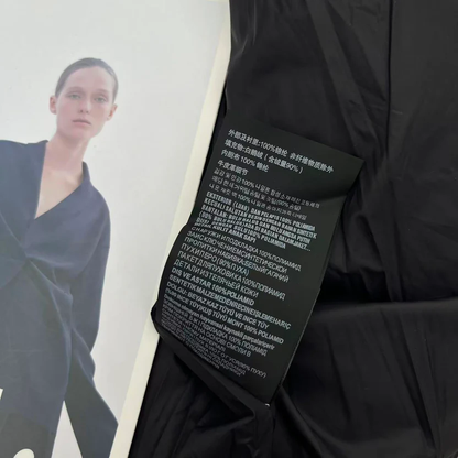 DOWN JACKET WITH FUR HOOD