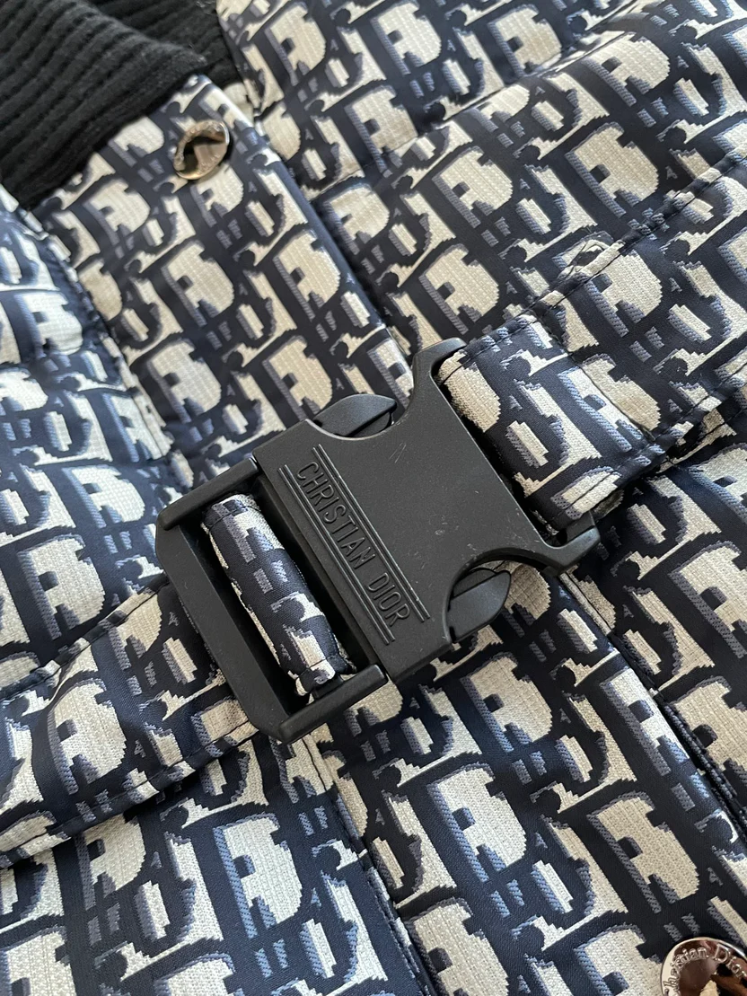 REVERSIBLE COTTON JACKET WITH ELASTIC WAIST