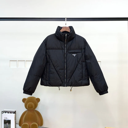 SHORT GOOSE DOWN JACKET